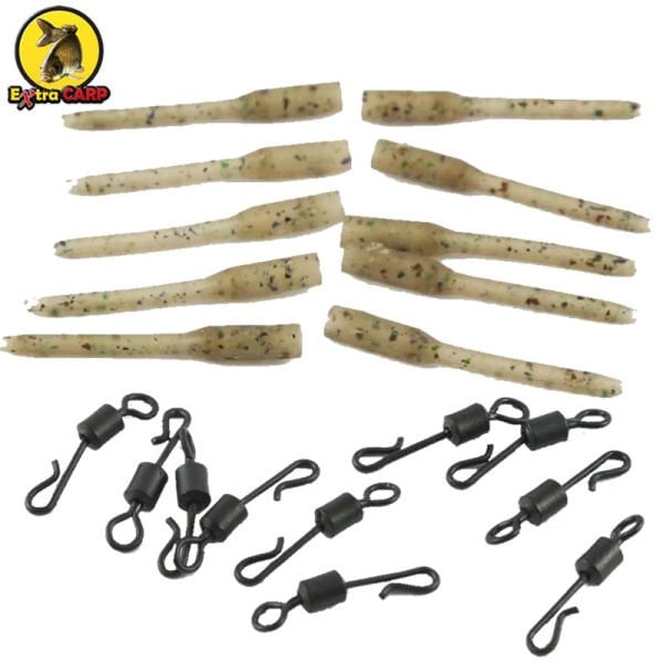 Exc Anti Tangle & Quick Change Swivel/10 Sets