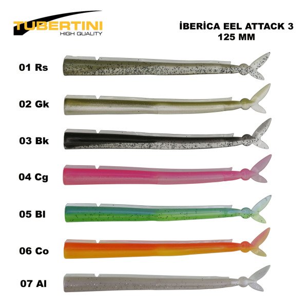 İberica Eel Attack 125 mm 3'lü