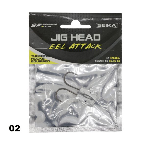 İberica Eel Attack 2'li  Jig Head 6.5Gr