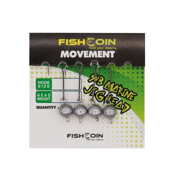 Fishcoin Movement Jighead 6-5 gr
