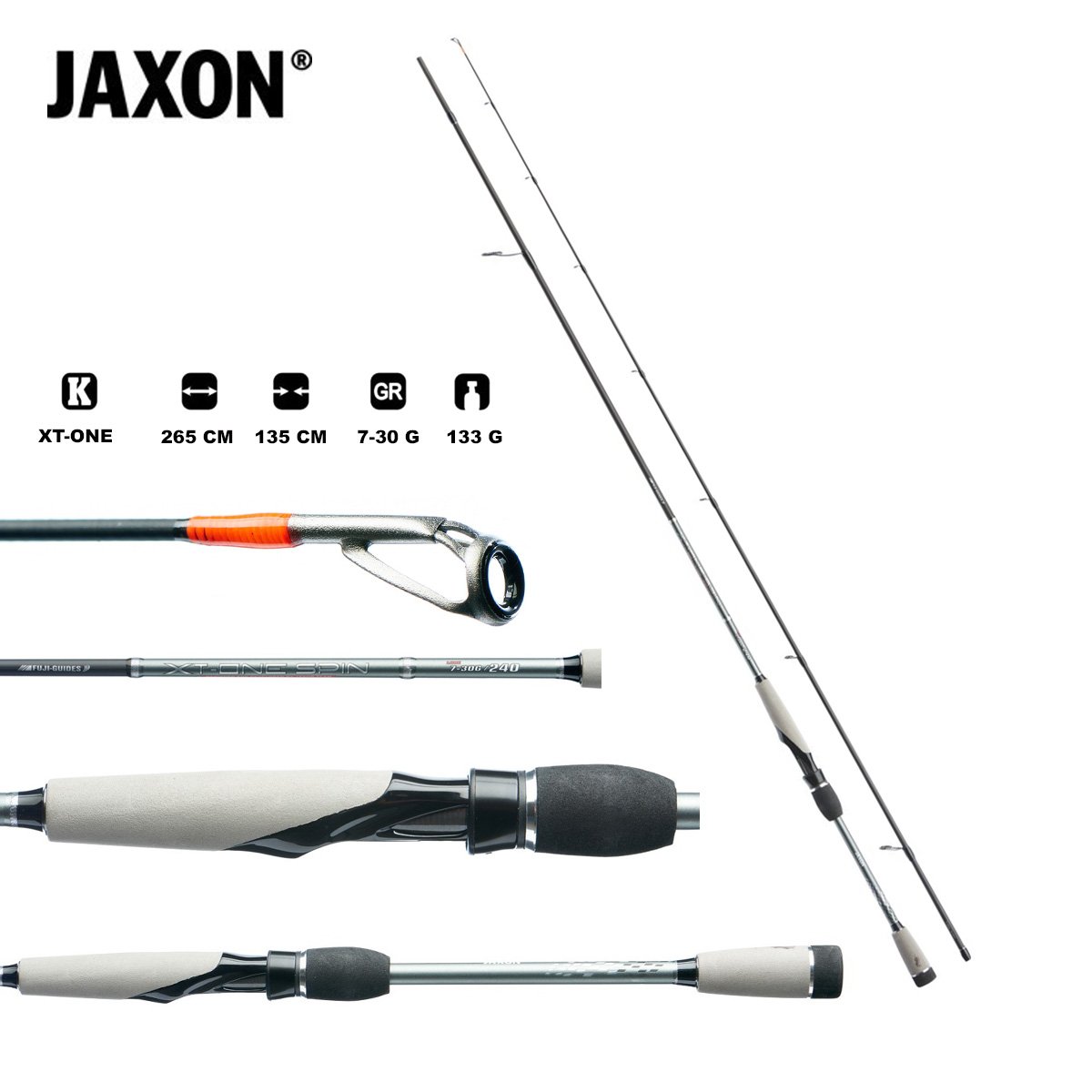 J.XT One 265cm 7-30g Spin Kamışı - LodosBalikcilik.com