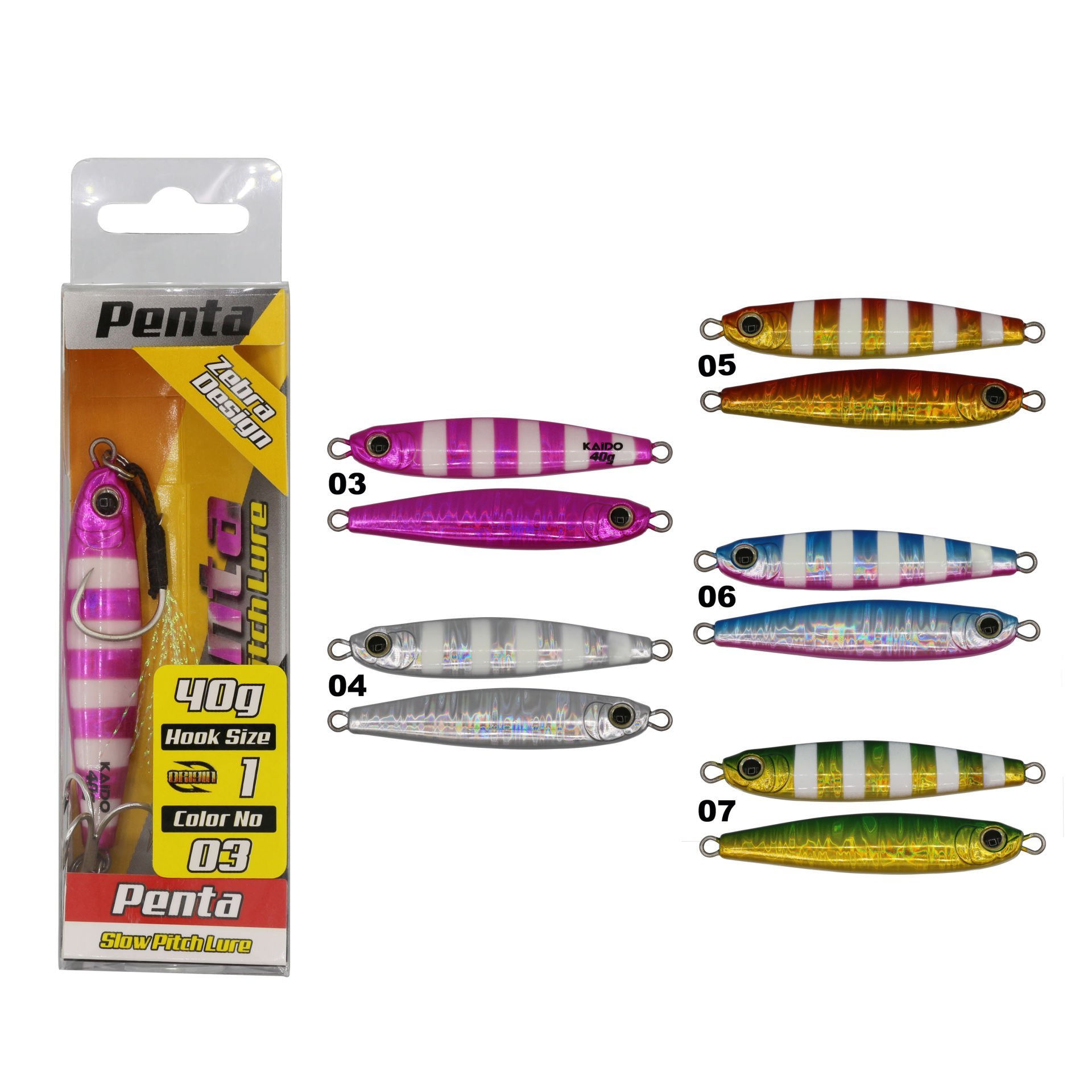 Penta Slow Jig Pitch Lure 30 Gr