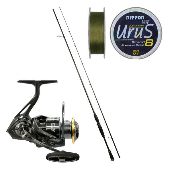 Kaido Potamax 265 cm 10-40 gr + Kaido Velvet 3000 Spin Olta Seti