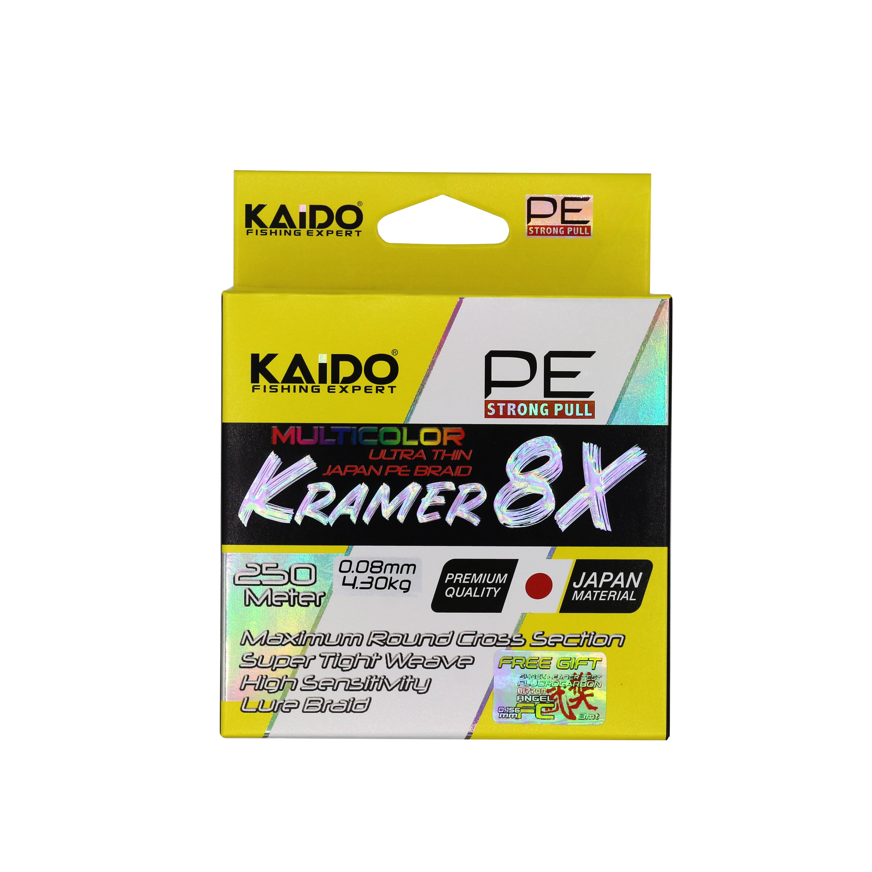 Kramer Japan 8X Braid 250 Mt Multi Color - LodosBalikcilik.com