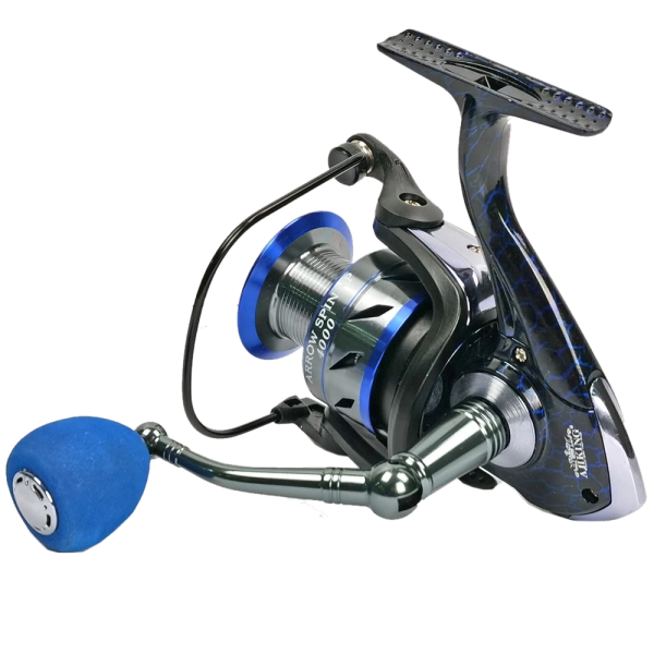 AJIKING Arrow Spin XP Blue 5+1BB Olta Makinesi