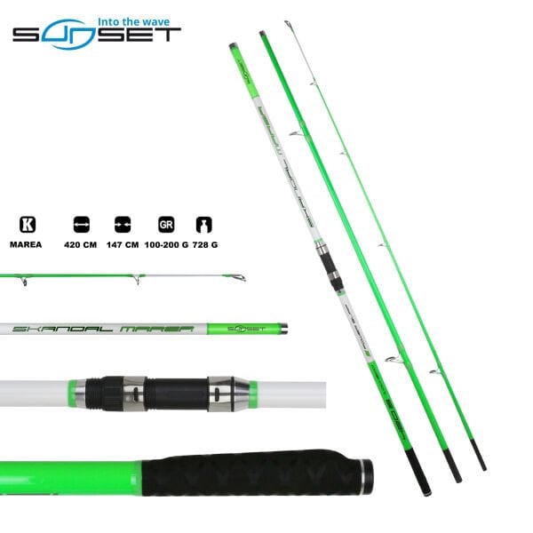 Skandal Marea Power MN Surf Kamışı 420 Cm (100-200