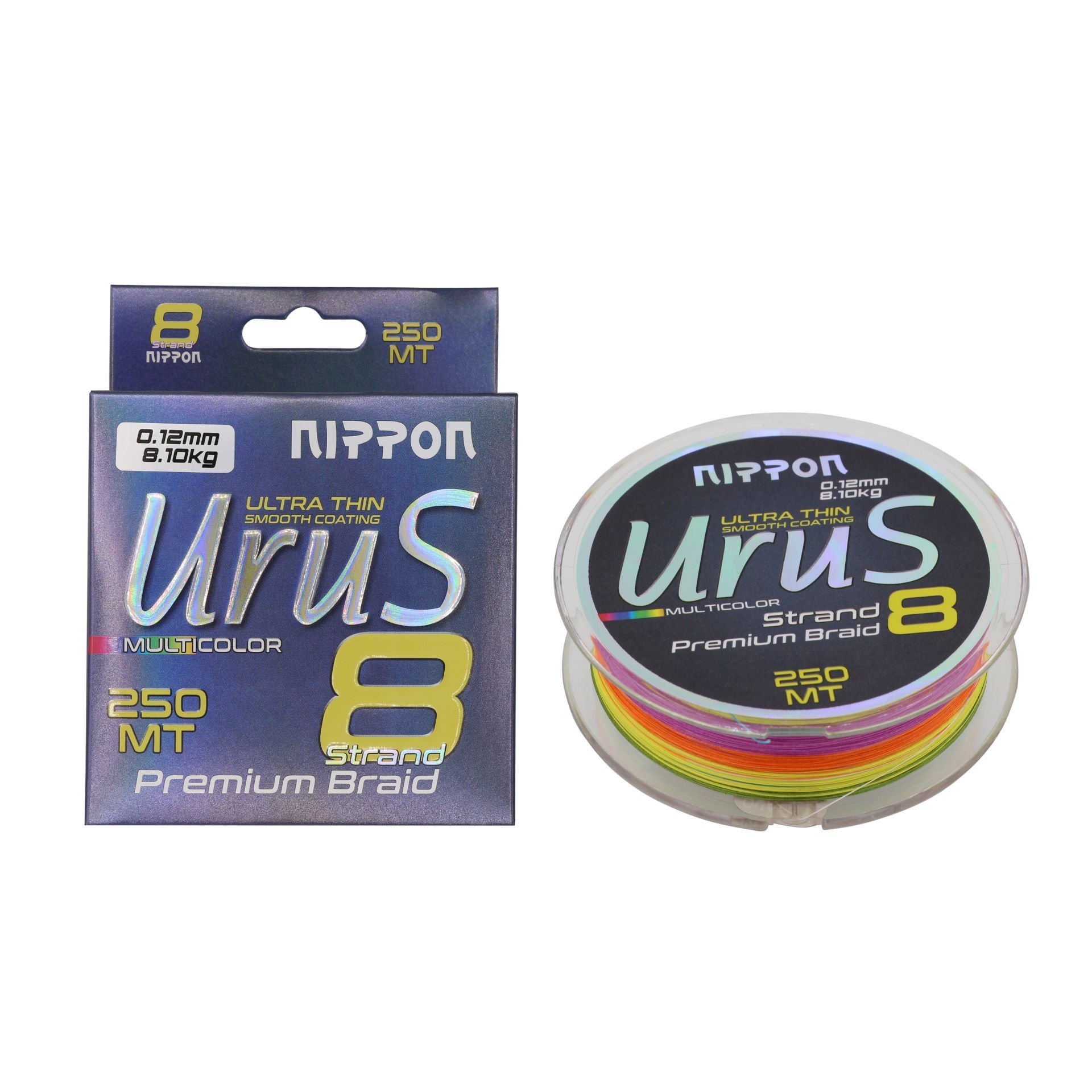 Urus 8X Braid 250 MT Multi Color