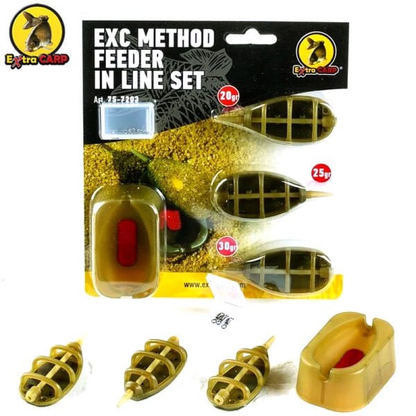 Exc Method Feeder Set 20/25/30gr(5)