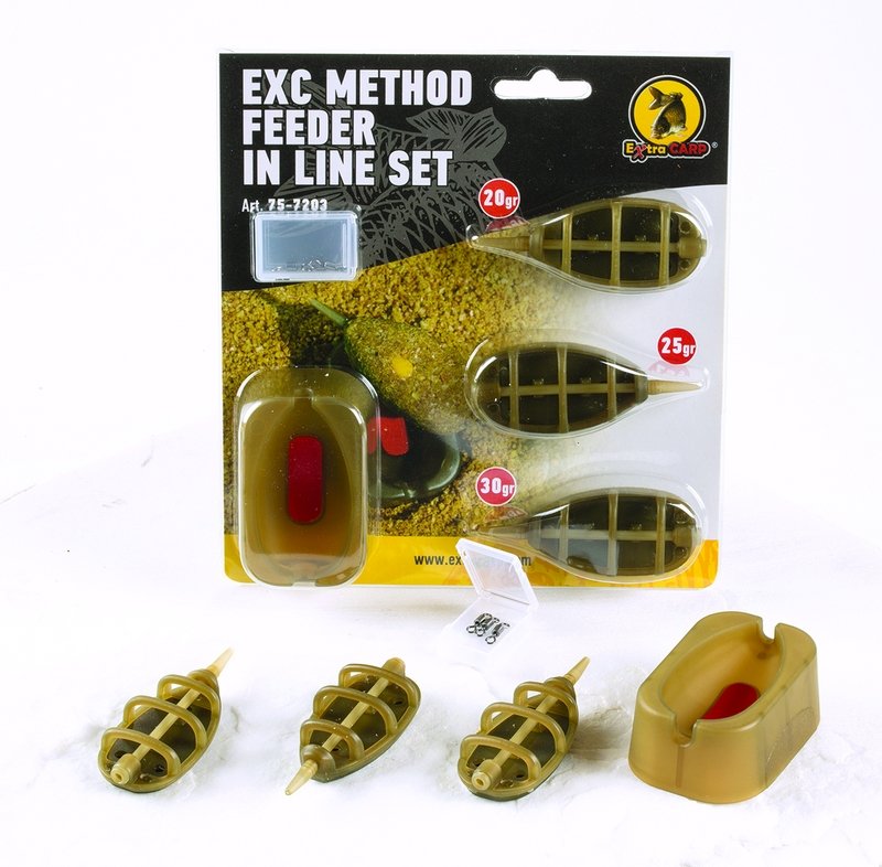 Exc Method Feeder Set 20/25/30gr(5)